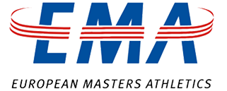 European Masters Athletics logo